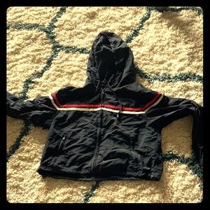 brandy melville stripped windbreaker (John galt)